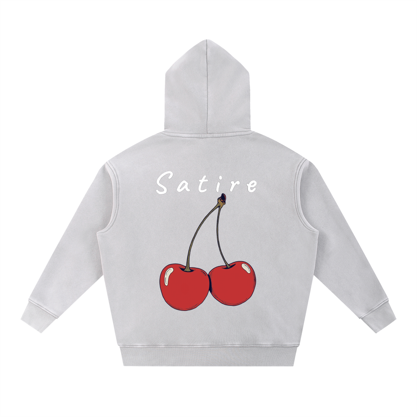 Snow Wash Fleece Oversize Hoodie