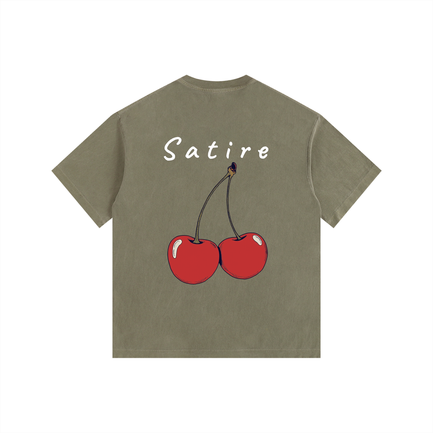 Vintage Washed Oversized Cotton T-Shirt